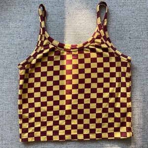 Arq Crop Tank in Pierrot, size M